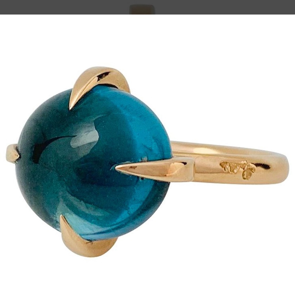 Pomellato Veleno 18kGold and Blue Ring discontinued
